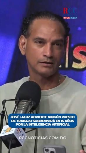 16K views · 158 reactions | El coordinador de El Sol de la Tarde, José Laluz, aseguró en el programa que el avance de la inteligencia artificial transformará por completo el mercado laboral, hasta el punto de que “ningún puesto de trabajo actual pueda sobrevivir” en los próximos 15 años. - Para más informaciones visite nuestro periódico digital, el enlace en la biografía: RCCNoticias.com.do #RCCMedia #RCCNoticias #NoticiasRCC | RCC Noticias | Facebook