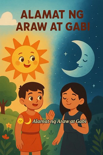 Alamat ng Araw at Gabi: Maikling Kwento para sa Batang Minsan