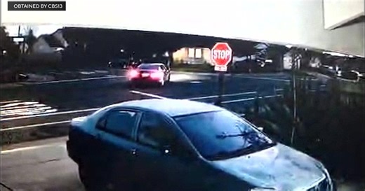 Video shows 2 people struck by car in Antelope hit-and-run