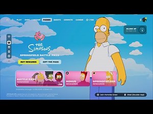 Funny And Awesome Moments Of Fortnite #222: The Simpsons Are Here!!!