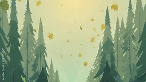 An animated loop video that seamlessly repeats itself perfect for use as a background or in a continuous sequence.