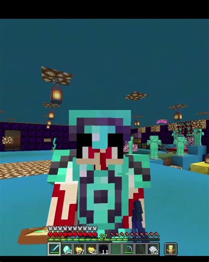 MY NEW SKIN IN MINECRAFT 😎•|•PMX SERVER 💗