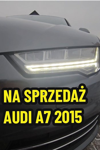 ‼️Na sprzedaż moje prywatne auto‼️ Audi A7 Sportback! Rok 2015 • Quattro • Silnik 3.0 272KM • Przebieg 250 000 km 💸 Cena: 89 000 zł 📸 Zdjęcia, pełne wyposażenie i wszystkie szczegóły znajdziesz na: www.iwanserwis.pl 📞 Zainteresowani? Zapraszamy do kontaktu: 516 044 684 #dc #fyp #dlaciebie #audi | Autoserwis Tomasz Iwan