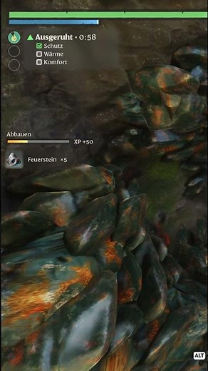 Schnell Leveln in Enshrouded (Feuerstein Trick)