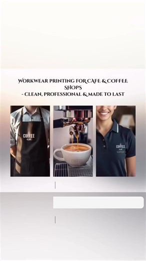 ☕✨ Make your cafe stand out with custom branded items! From staff t-shirts and aprons to mugs and tumblers, we create high-quality, personalised prints that give your team and business a professional touch. Whether it’s uniforms, merch, or gifts for loyal customers, we can bring your ideas to life! 💬 Get in touch in whichever way suits you best: - DM us here on TikTok - Head to our website and fill in a quick quotation form: www.thelittleprintworkshop.co.uk - Or click the WhatsApp button to mes