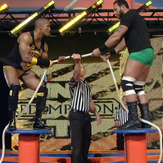 66K views · 924 reactions | Who has the strength to win this unique Pull Through Challenge? | WWE | Facebook