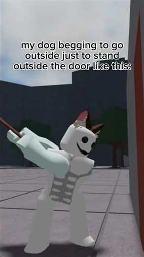 i have a weird dog… || #roblox #tsb #pets #strangerthings #shorts