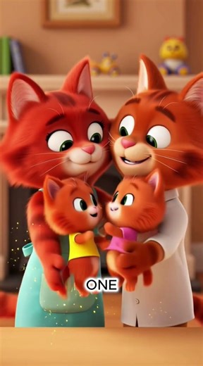 Magic Button Turns Kittens Invisible! 🪄 #funnycats #kidsshorts #adorablecats