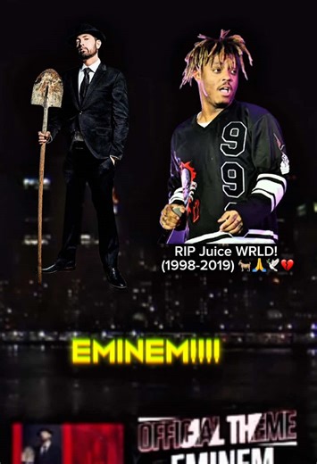 @eminem hit record “Godzilla” Feat. @juicewrld on Em’s album ‘Music To Be Murdered By’ was chosen as the new theme song for Monday Night Raw for the @WWE !!!! Godzilla is an impressive lyrical masterpiece timeless record with 2 legendary wordsmith artists that motivates anyone to fight back which is the perfect choice to hype everyone up as Juice kills the chorus in style and Slim Shady murders the verses spitting 229 words in 31 seconds!!! 🦖🥊💥🤼💯🔥💿📼🖕😈🔪🎧🎙️🐐💣🪓 #eminem #slimshady #j