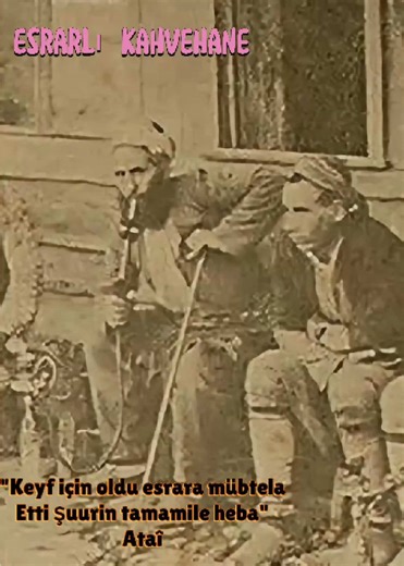 Metin: Ömer Obuz, Ölüme Tutulmak, Kabalcı, 2021. Temsili Görseller: Onur Gezer, Osmanlılarda Esrar ve Esrarkeşler, İletişim Yayınları, 2020. Ma’lumât, 4 Ocak 1900. Musavver Muhit 3 Aralık 1908. Reşat Saka, Uyuşturucu Maddeler, Cumhuriyet Matbaası, İstanbul, 1948. #tarih