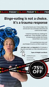 1.2M views · 1.9K reactions | Engineered for people who have problems with binge eating.  This hypnotherapy course makes weight management easier. ‍♂️ Most importantly, you don't need to take any effort: Find a comfortable position;  Put your headphones on; 律‍♂️ Listen to hypnotherapy sessions; ✨ Feel results instantly. Enjoy!  | Hypnozio: power of hypnotherapy | Facebook