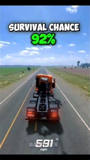 beanmNG drive game # cra testing game # car gaming Short # car survival chance #adios #gaming