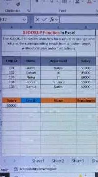 VLOOKUP is Old ❌ | Use XLOOKUP Instead 😳 #viral #shortsvideo #shorts #xlookup