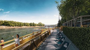 A new swimming pool is opening in Paris this summer!