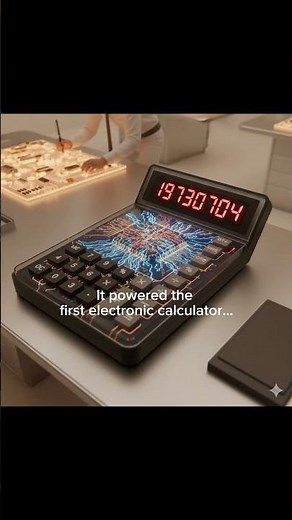 The tiny chip that started it all — the birth of the computer age. 💻 #OnThisDay #Intel4004