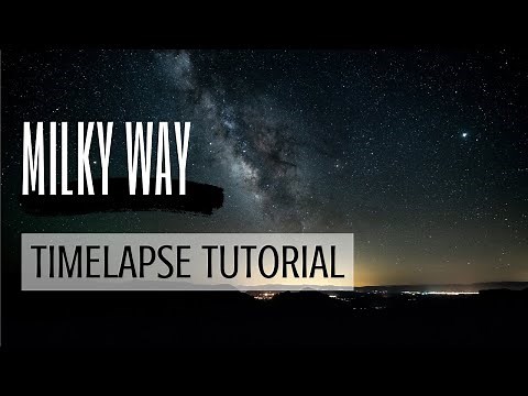 EASY Milky Way Timelapse Tutorial