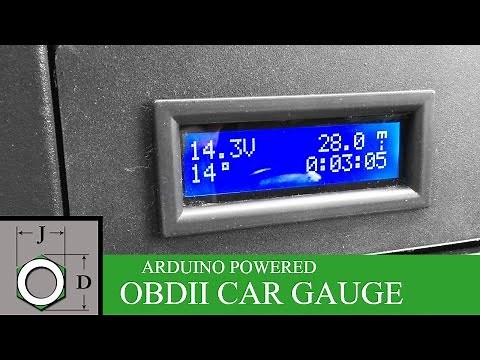 ELM327 + Arduino = Awesome DIY Car Gauge