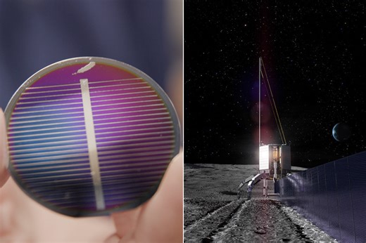 Blue Origin Successfully Fabricated a Solar Cell Prototype with Lunar Regolith Stimulants