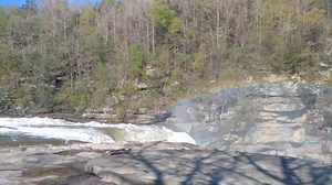 Since you can't visit the waterfall in person right now, we thought we would share with you how beautiful it is here today. In this virtual tour, we share with you why Cumberland Falls is so unique because of its current geological position in the river. We hope you are having a beautiful day. Stay Safe. #cumberlandfalls #virtualtour #waterfall #rainbow #moonbow #learning #geology #themoreyouknow #kystateparks #patriot #healthyathome #togetherky | Cumberland Falls State Resort Park