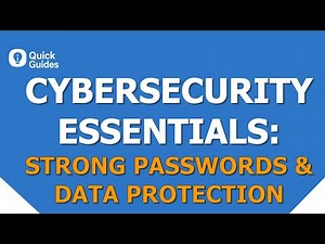 Protect Your Digital Life: Strong Passwords & Data Security Made Easy