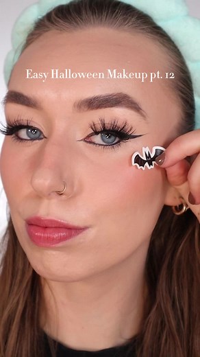 Easy Halloween Makeup Tutorial with Bats and Creative Makeup Hacks