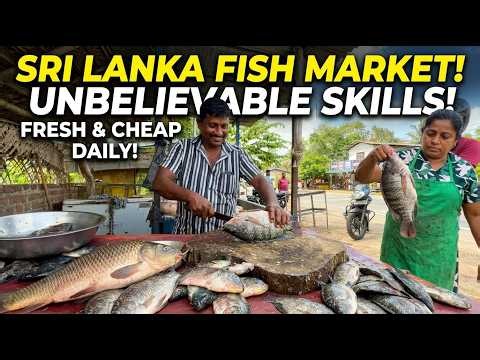 One Man, One Catch, Zero Delay! Fish Gone in Minutes at Busy Market