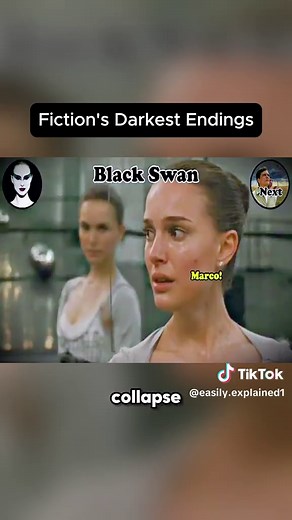 Fiction's Darkest Endings: Part6, Black Swan #explain #trending #darkest #firction #endings