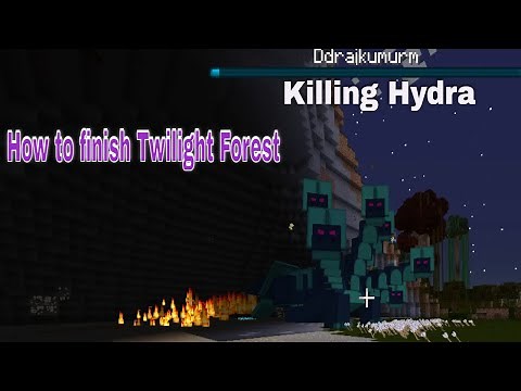 How to finish Twilight Forest | Killing Hydra | MC Eternal | Lets Play/Tutorial Ep.36