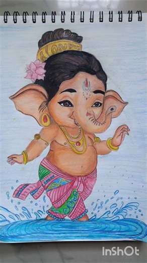 goneshji drawing #art #drawing #trending #viral #shortvideo #youtubeshorts #shorts #ganesh #ganpati