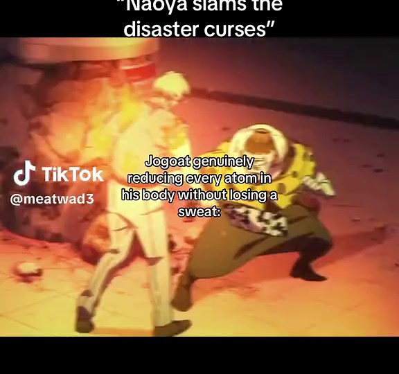 Jogoat as actually won a fight once ❤️‍🩹 (basically) #fyp #jogo #vsbattle #slander #jjk