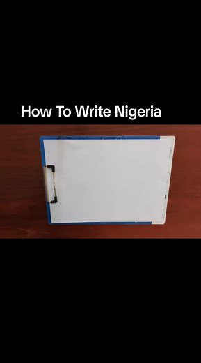 How To Write Nigeria