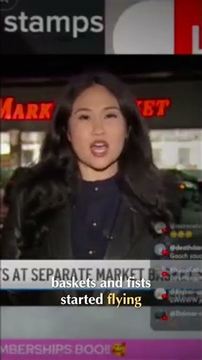 Market Basket Brawl: Crazy Fight Caught on Camera! #shorts
