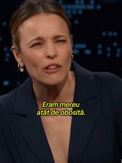 Rachel McAdams s-a apucat de cafea la 45 #rachelmcadams #jimmykimmel #sendhelp #coffeetime #cinemagiaro #Cinemagia