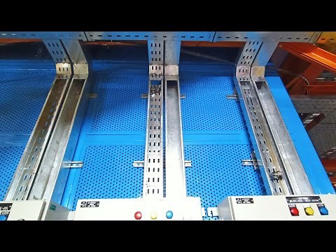 cable tray trunking vertical installation