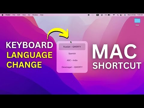 Mac Keyboard Language Shortcut - How to Change MacBook Keyboard Language
