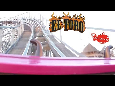 [ POV ] El Toro Front View "Ride The BULL" Six Flags Great Adventure