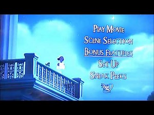 DVD Menu Walkthrough to The Princess and the Frog