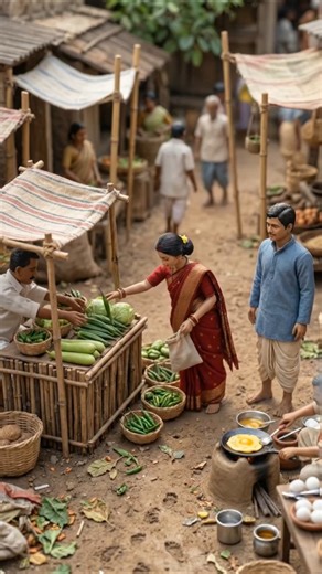 pati ke liye "सहजन की सब्जी" 😋| Miniature drum sticks Cooking ASMR | Indian Village Kitchen Cooking