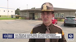 'Horrible circumstances': 6 killed, others seriously injured during deadly weekend on Utah roads