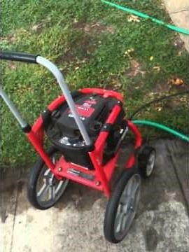 Surging Pressure washer