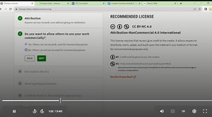 How to Generate a Creative Commons License