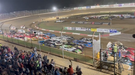 15K views · 243 reactions | It’s been real, Atomic Speedway 﫡 We’ll be back to racing action in September at Senoia Raceway and Talladega Short Track! | World of Outlaws Late Model Series | Facebook