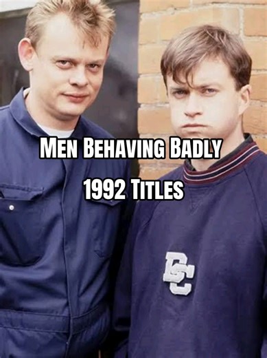 Nostalgic Look at Men Behaving Badly from the 1990s