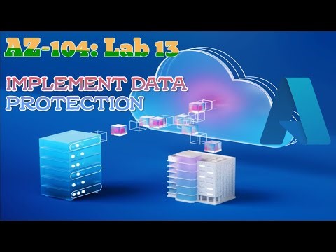 AZ-104 Lab 13: Implement Data Protection with Azure Backup & Site Recovery