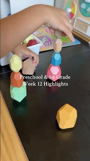 Fun Hands On Homeschool Ideas | Week 12 Preschool & First Grade Learning Highlights #preschoolmom