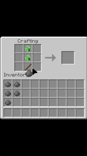 How to crafting a Creeper sword #minecraft #mcpe #shorts | Sudarshan Gamerz