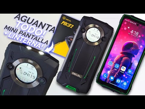 OSCAL PILOT 2: The INDESTRUCTIBLE Military Phone with Dual Screen for only $180!