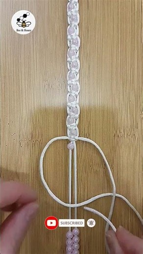 Pretty in Pink💕 Handmade Double Row Pink Pearl Bracelet #howto #shorts