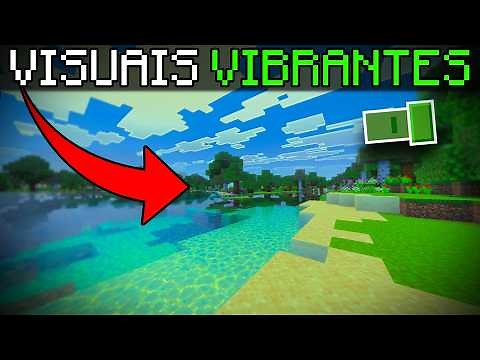 COMO ATIVAR E CONFIGURAR OS VISUAIS VIBRANTES NA NOVA ATUALIZAÇÃO DO MINECRAFT BEDROCK 1.21!