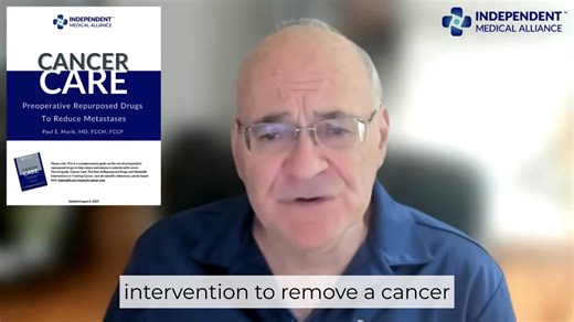 What if we’ve been skipping a key step in cancer treatment all along? Dr. Paul Marik’s latest cancer guide explores how repurposed drugs—taken before and after surgery—may reduce metastasis risk and offer patients a stronger path forward. 'Preoperative Repurposed Drugs to Reduce Metastases' - Read more and download the guide: https://geni.us/preop-drugs-guide Double your impact! This month, every donation is matched—help us turn $250,000 into $500,000 for life-saving cancer resources. Learn more